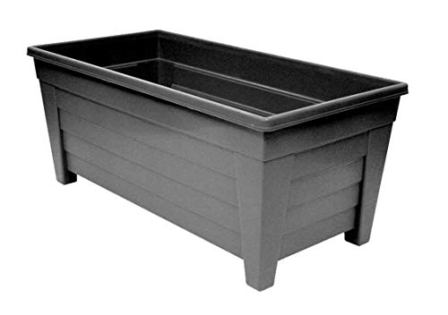 Extra Large 55cm Long Garden Planter Plant Pot Plastic Trough Raised Planter