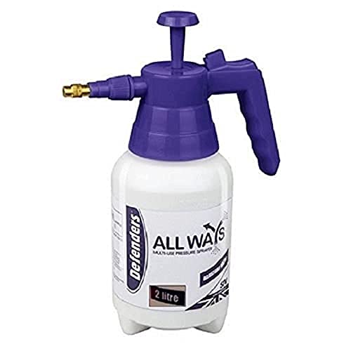 Defenders STV091 All Ways Multi-Use Pump Action Pressure Sprayer – 2 Litre (Indoor Plants, Cleaning, Outdoor, Garden Fertilisers, Pesticides & Weedkillers)