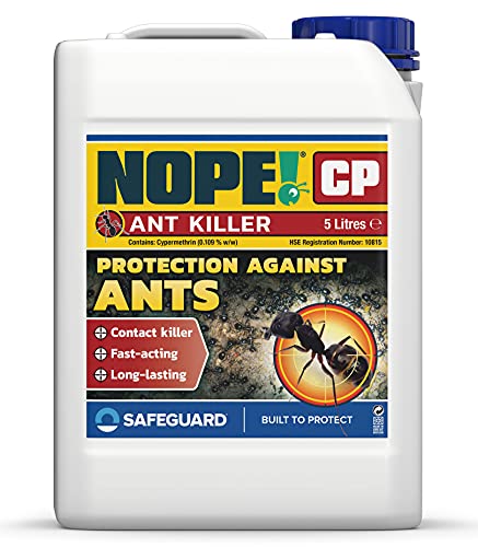 NOPE! CP Ant Killer (5 Litre) Long-Lasting, Fast Acting For Indoor And Outdoor Use